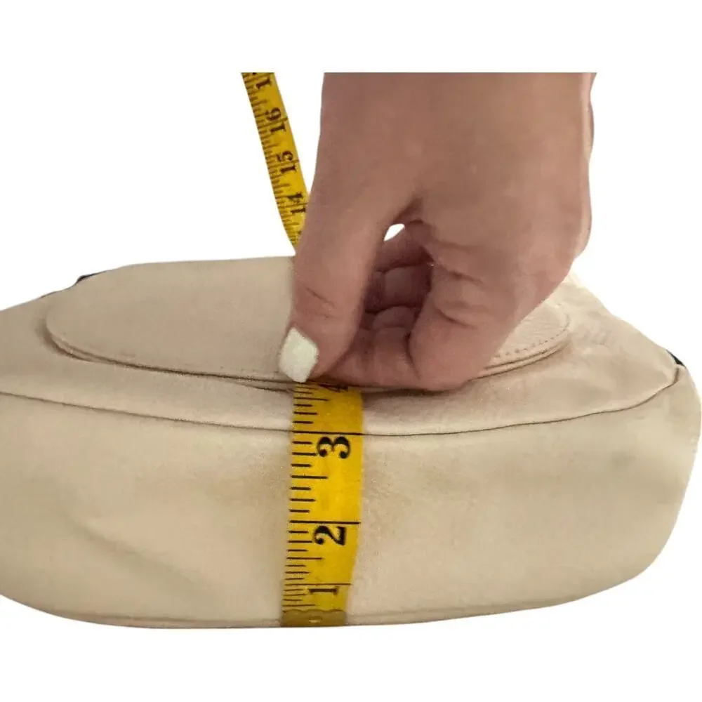Juicy Couture Y2K Pebble Bone Shoulder Bag